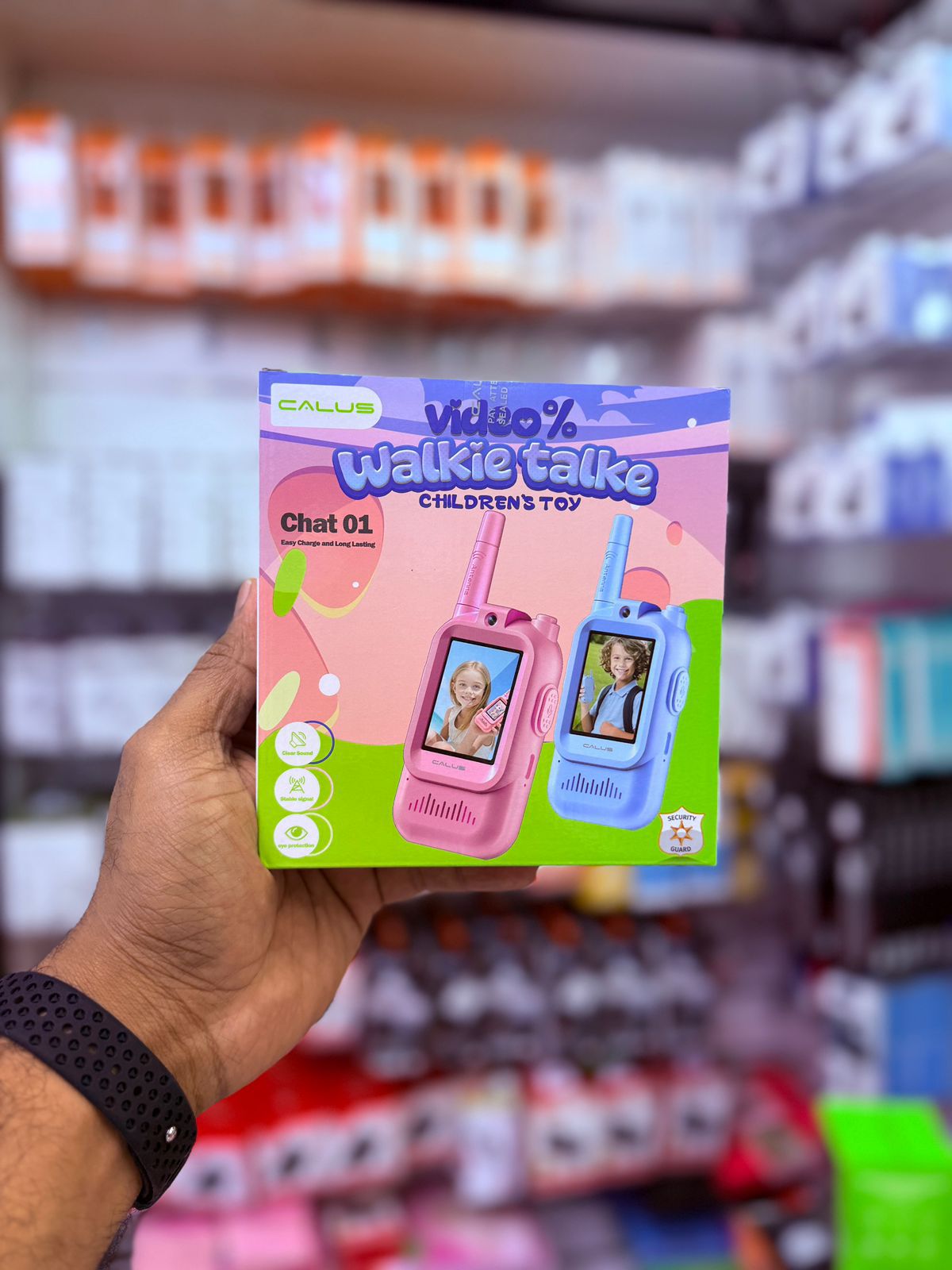Video Walkie Talkies Toys for Kids 2 Pack Rechargeable with Camera, Voice Changer, Video Chat