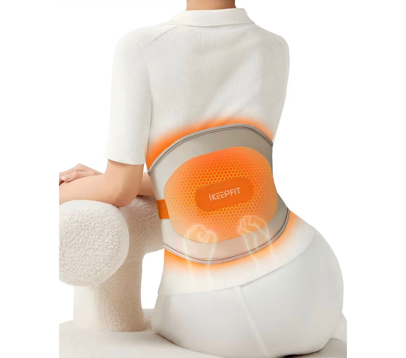 IKEEPFIT Portable Heating Pad for Back