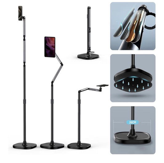 TELESIN Magnetic Phone Tablet Floor Stand
