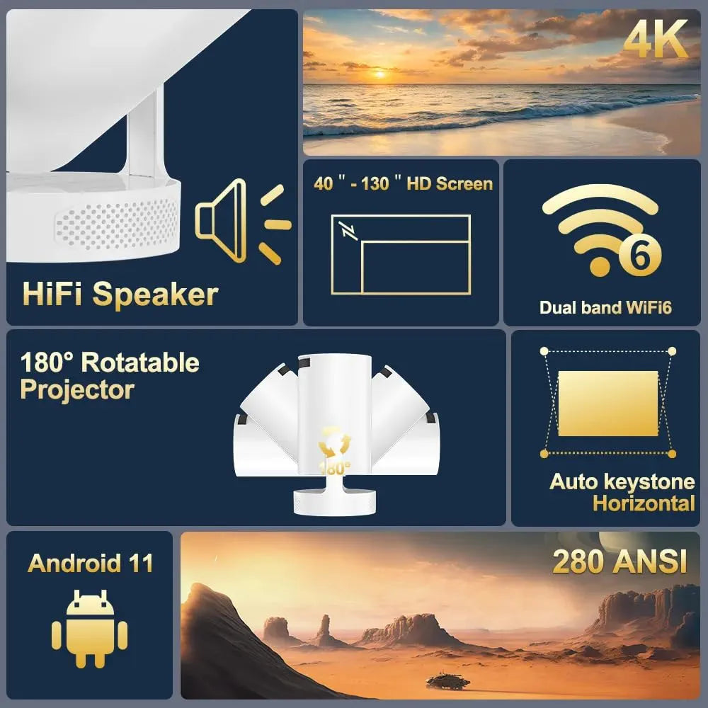 HD projecter 4k