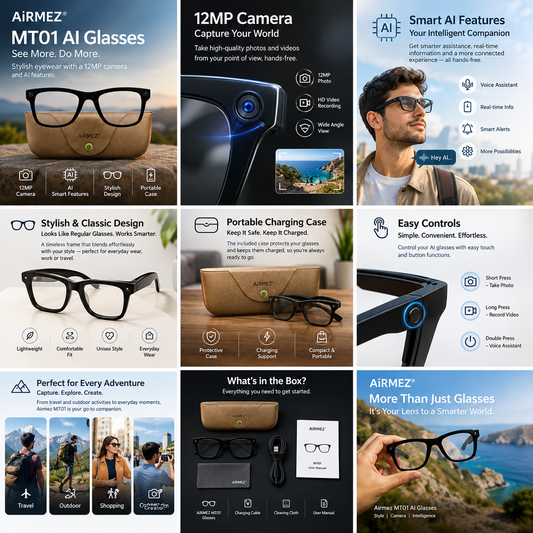 Airmez MT01 AI Glasses